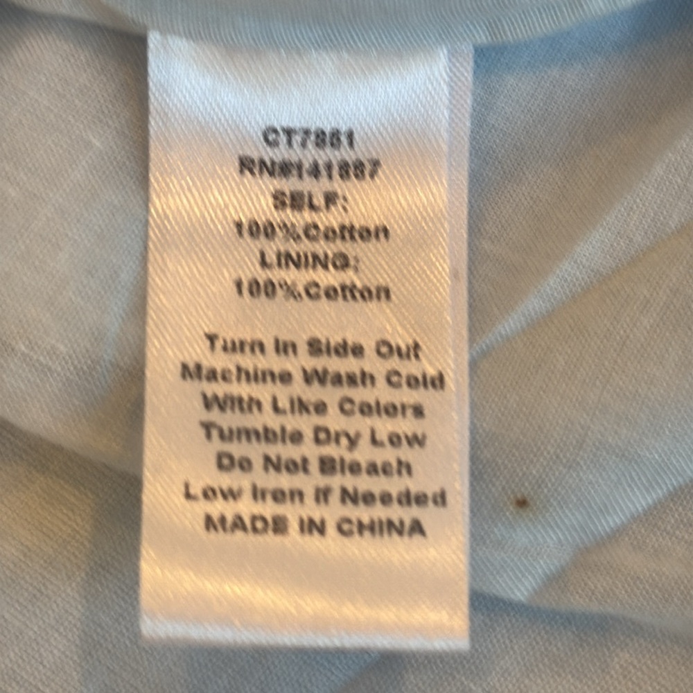 TCEC NWT Women’s Wrap Top Blue Size M Flutter Sleeves Elastic Waist V Neck - Picture 12 of 12